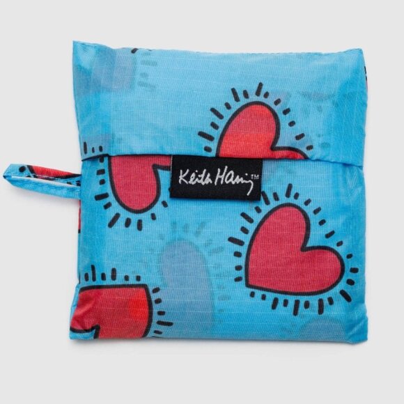 ‼️SOLD OUT‼️NWT Baby Baggu - Keith Haring Hearts Collaboration - Picture 1 of 3